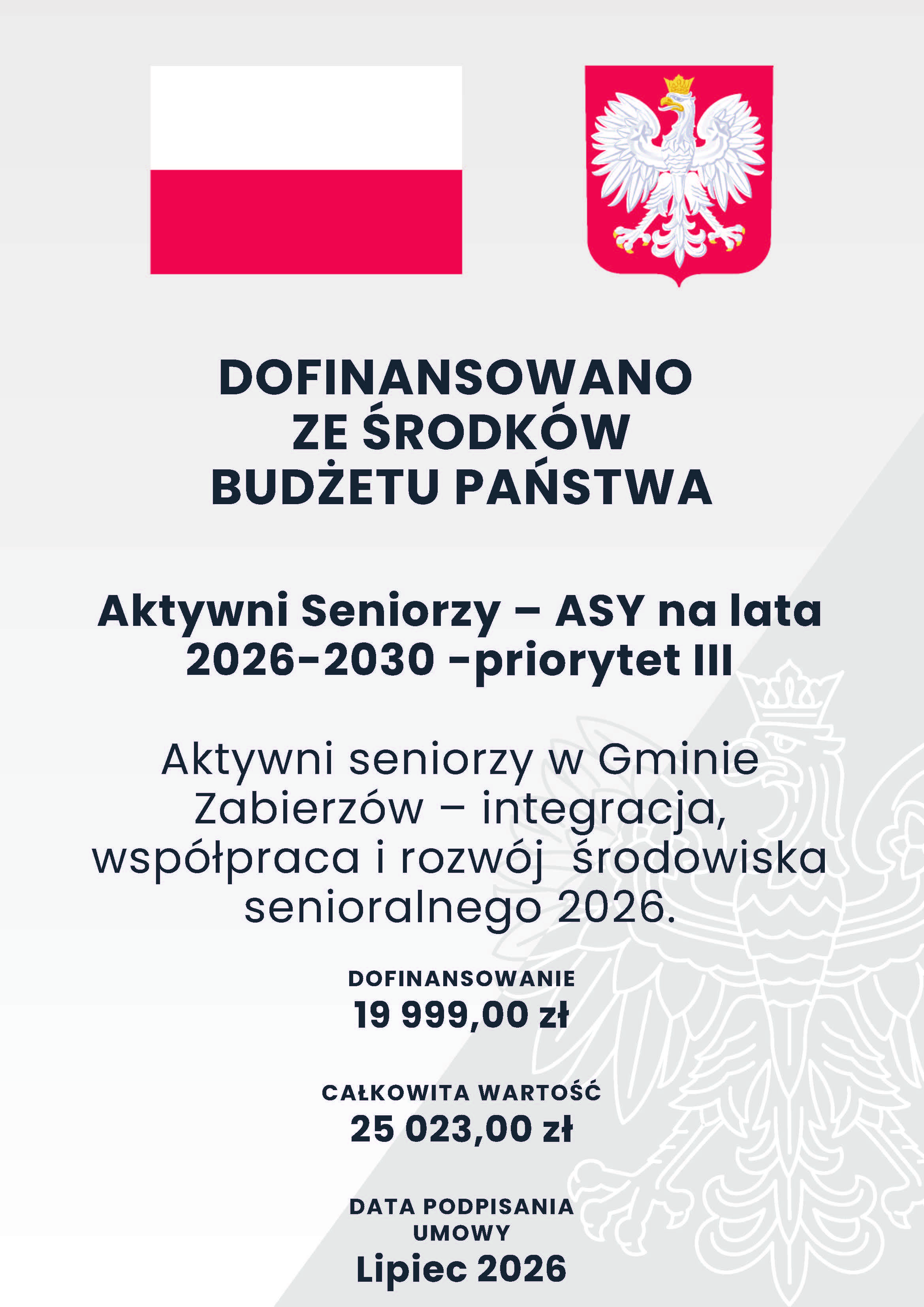 Plakat prgramy ASY