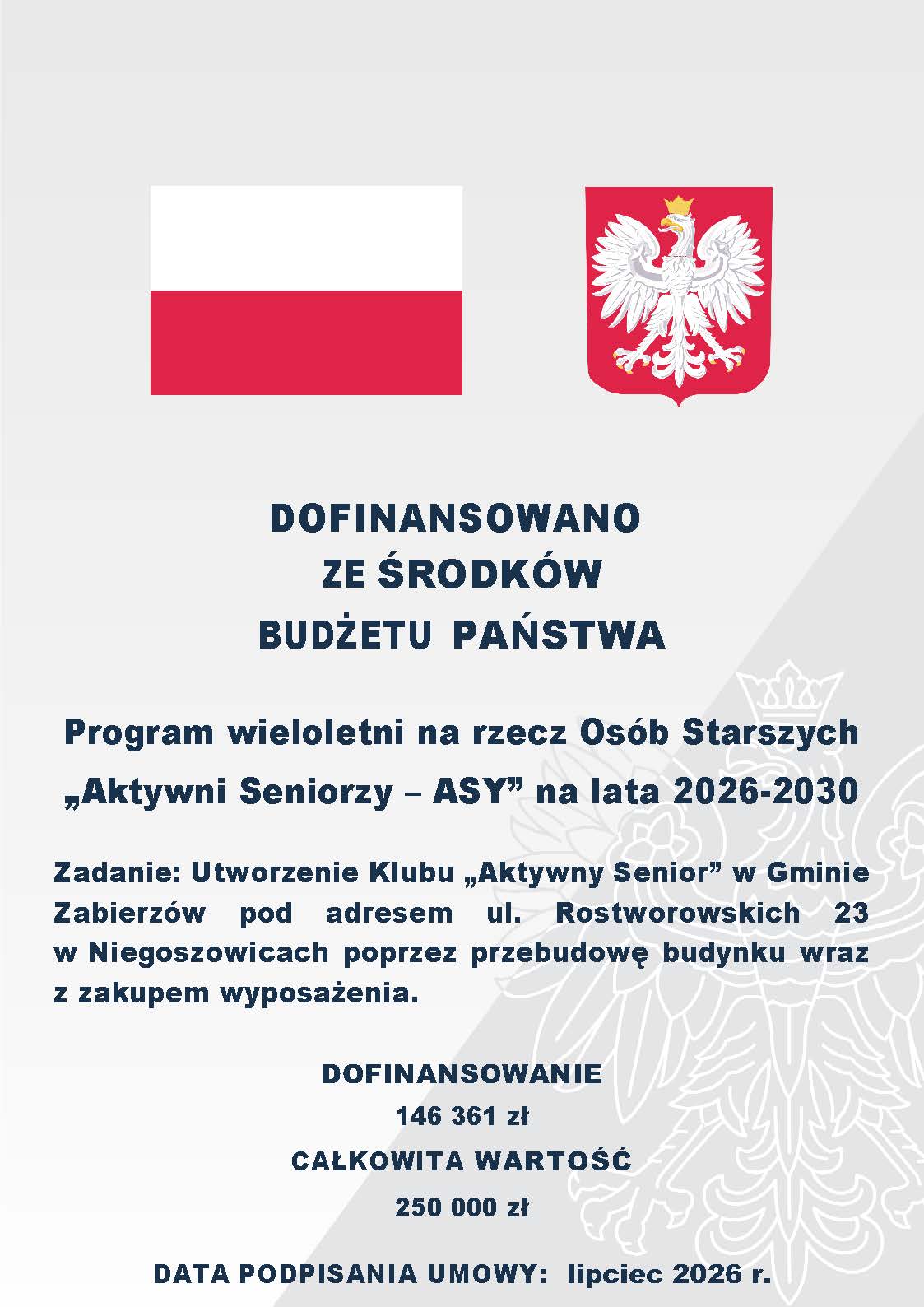 ASY plakat informacyjny 