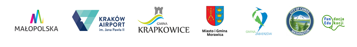 Grafika przedstawia loga organizatorów i wspierających wydarzenie