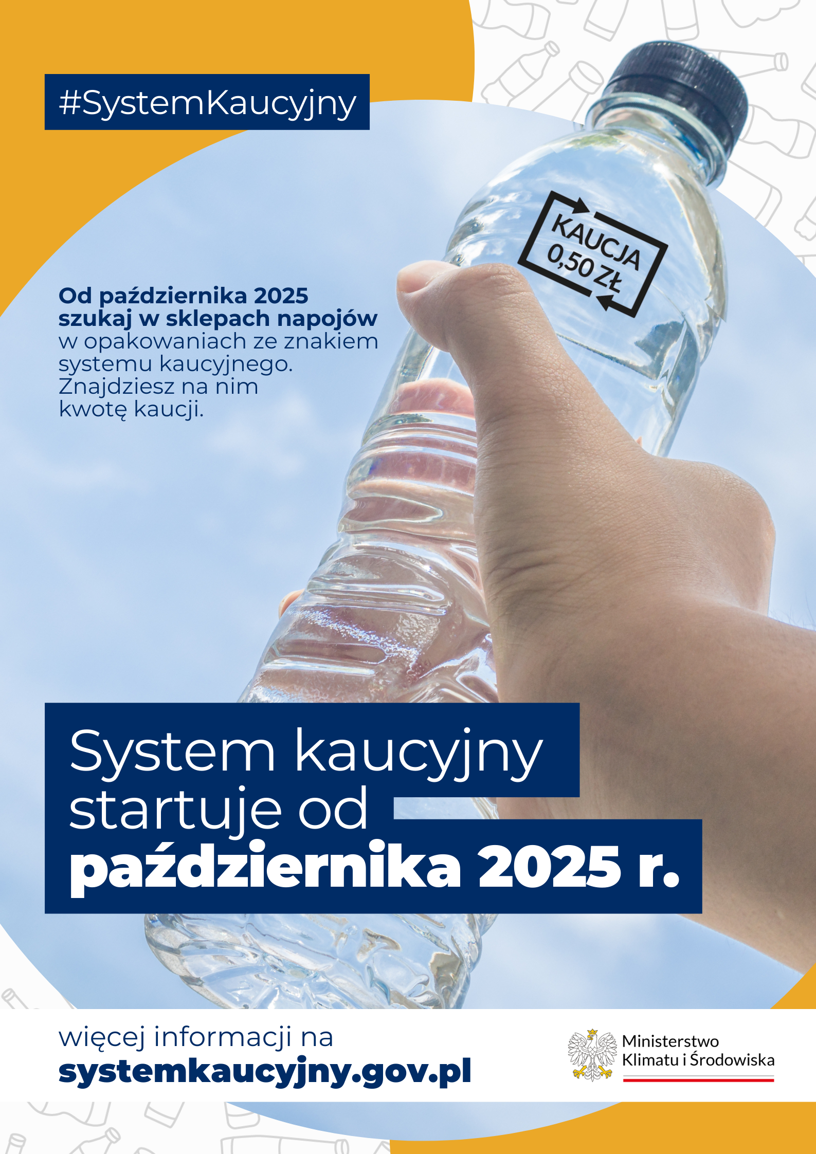 Stystem kaucyjny plakat