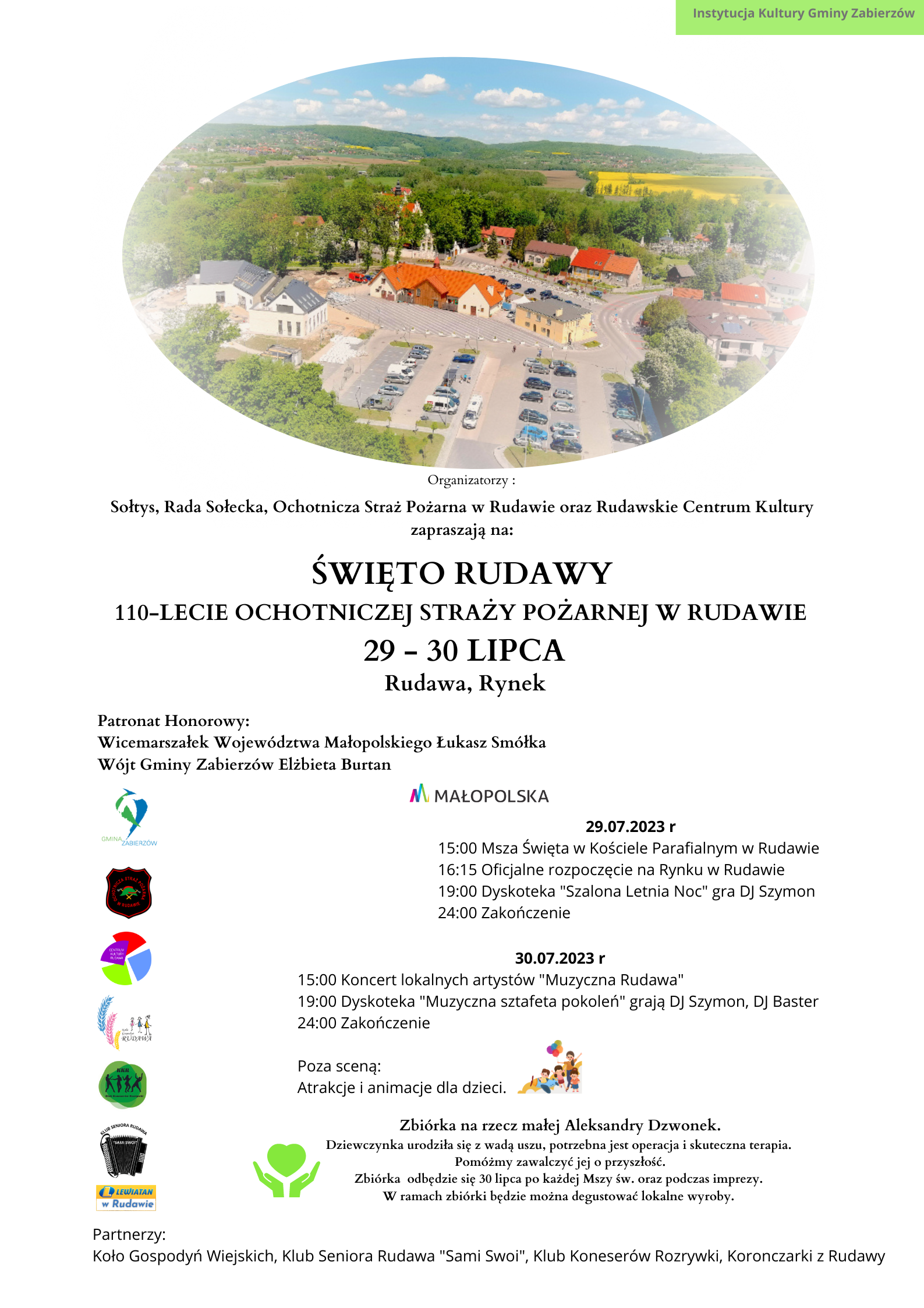 Plakat święta Rudawy