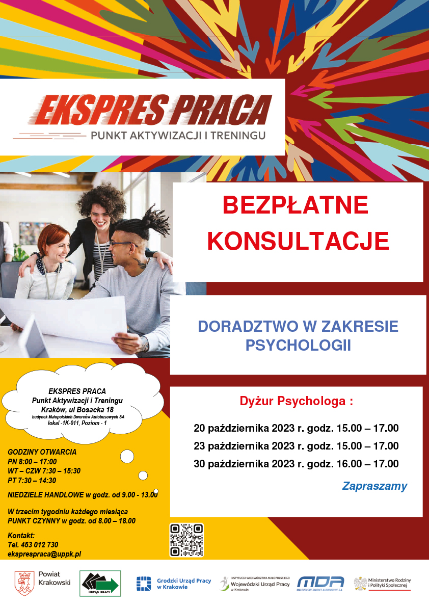Plakat projektu ekspress praca