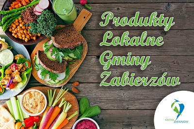 Plakat produkty lokalne gminy Zabierzów