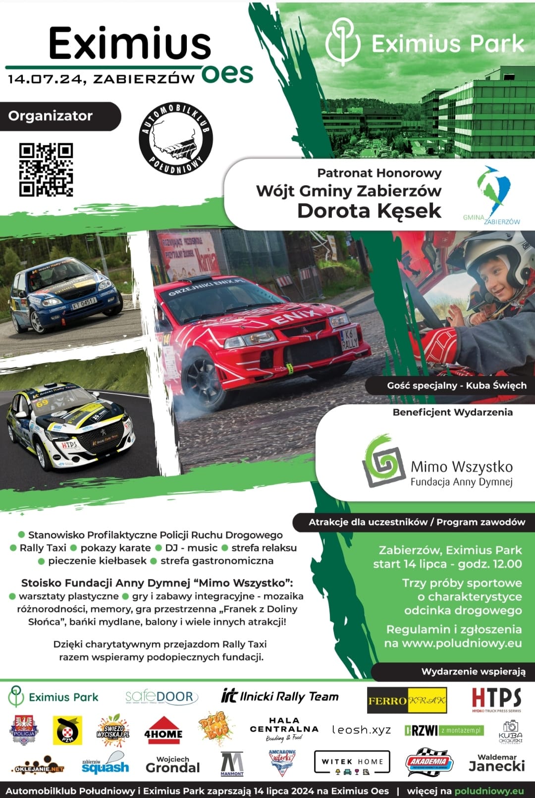 Plakat promujący wydarzenie Eximius Oes