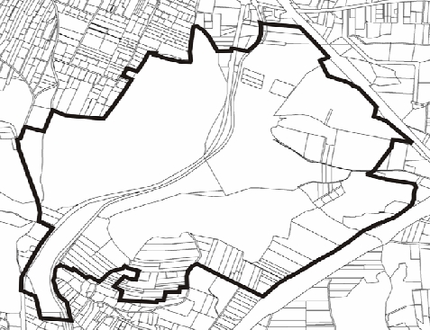 Mapa: Miejscowy plan zagospodarowania przestrzennego obszaru "Otulina Rezerwatu Przyrody Skała Kmity"