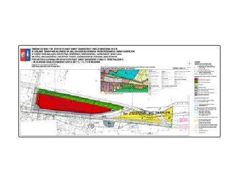 Mapa: Zmiana miejscowego planu zagospodarowania przestrzennego dla działek 712, 713, 714 w Rudawie Plan obowiązuje od dnia 1 kwietnia 2014 r.