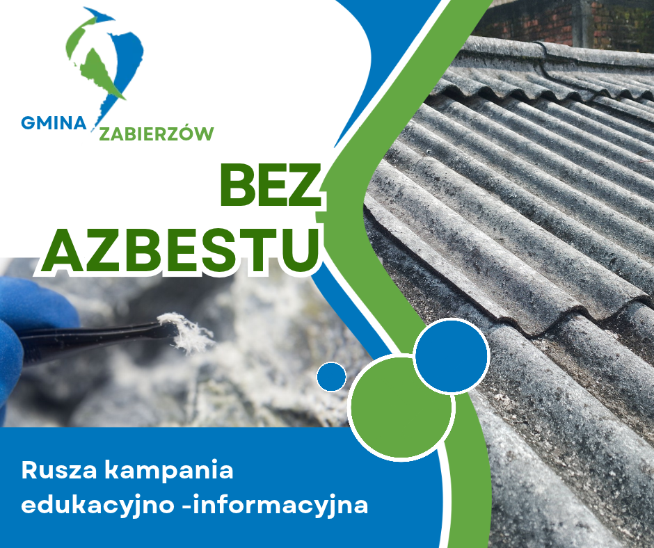 Bez Azbestu Infografika "Rusza kampania edukacyjno-informacyjna"