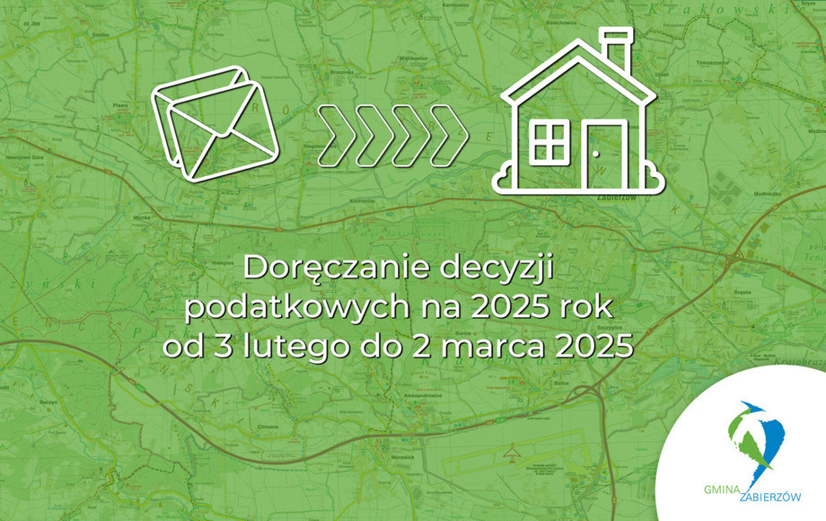 Doręczanie decyzji podatkowych na 2025 rok od 3 lutego do 2 marca 2025