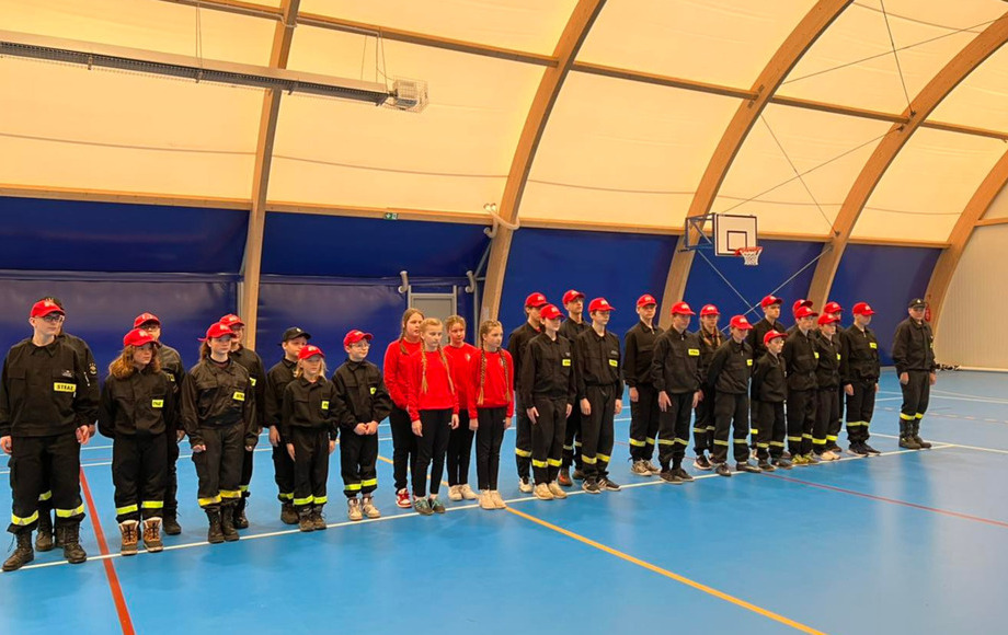 Gminne Halowe Zawody Młodzieżowych Drużyn Pożarniczych