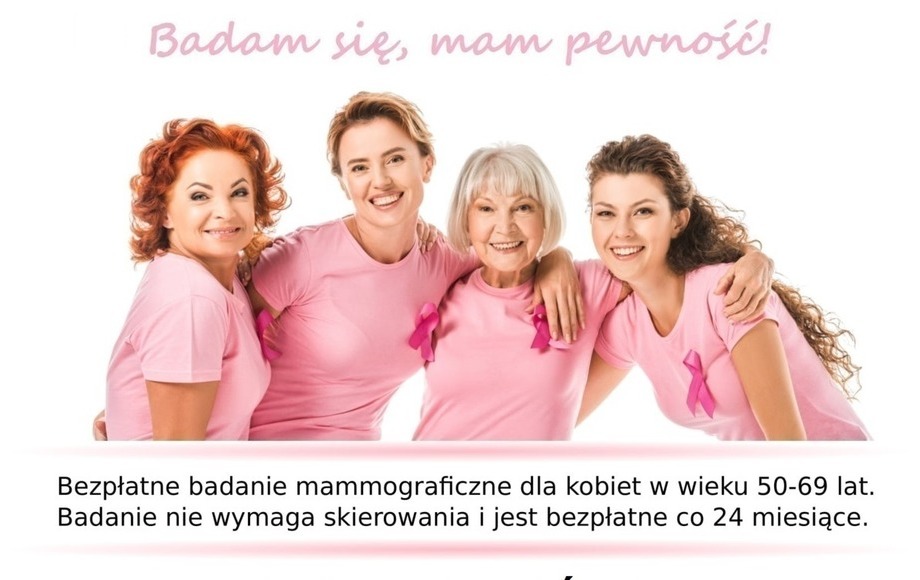 Bezpłatne Badania Mammograficzne W Zabierzowie 27032023 Gmina Zabierzów 3214